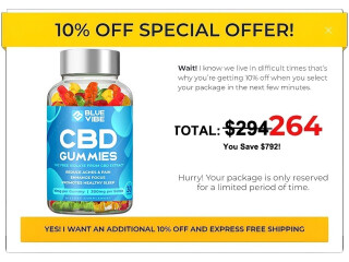 Blue Vibe CBD Gummies (Hoax) Pros and Cons or Side Effect! Buy Now