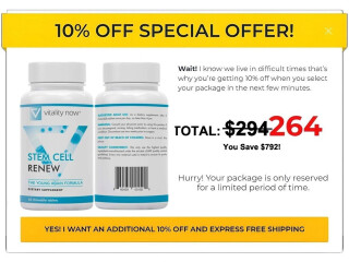 Stem Cell Renew (Report 2023) Improved Cognition & Sleep! Up to 90% OFF